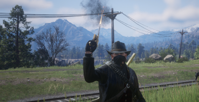   COMO DISPARAR AL AIRE EN RDR2 PC 